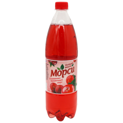 Морс АЛЬПИНА клюква-брусника 1л/6