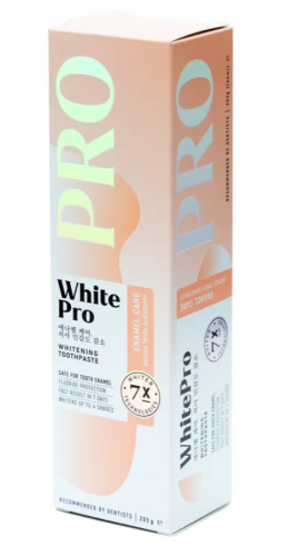 WHITE PRO паста зубная д/деликатного отбеливания и укрепления эмали чувствительных зубов 205г
