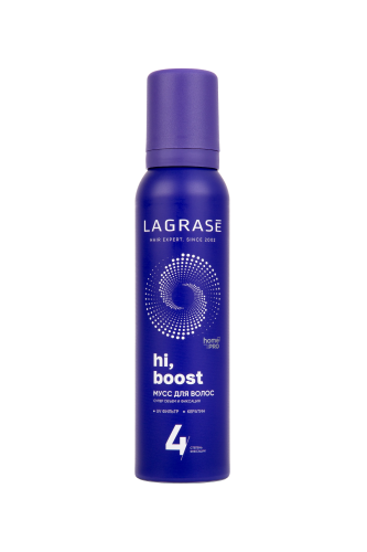 LA GRASE Hi, Boost мусс д/волос 150мл