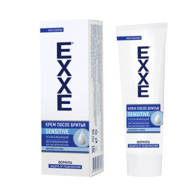 EXXE крем после бритья sensitive д/чувствительной кожи 80мл