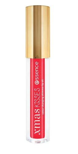 ESSENSE масло д/губ меняющее оттенок xmas kisses colour changing shimmer lip oil т.01_
