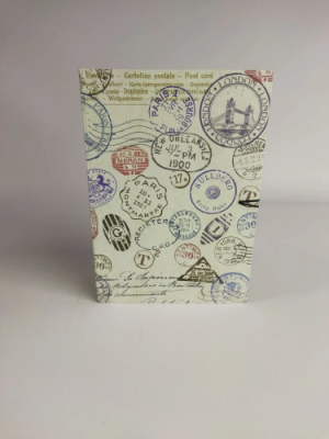 Коробка подарочная дизайн штамп 20*14*6см 42367