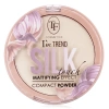 TRIUMPH пудра компактная бархатистая silk touch I'm trend т.01