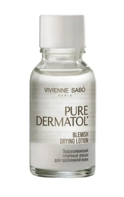 VIVIENNE SABO лосьон подсушивающий точечный д/проблемной кожи pure dermatol 300мл