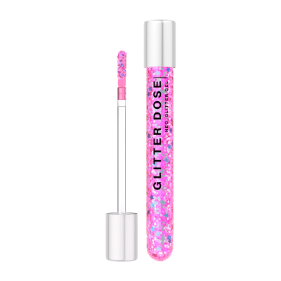 INFLUENCE BEAUTY глиттер glitter dose на гелевой основе т.04