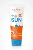CLAIRE крем детский солнцезащитный водостойкий 50 spf 200мл