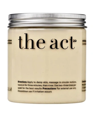 THE ACT скраб д/тела бальзам соляной кокос 300г