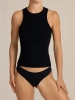 INNAMORE майка в рубчик женская ITD22165 nero 5