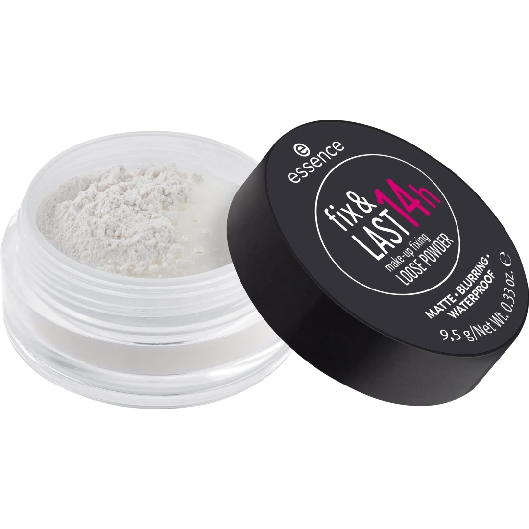 ESSENCE пудра рассыпчатая фиксирующая  fix&last 14h make-up fixing loose powder