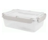 PLASTTEAM Bergen контейнер д/продуктов с защелками пепельный жемчуг 0,8л PT104310024